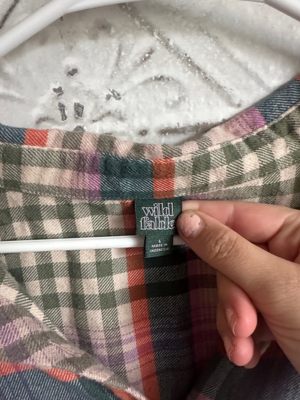 wild fable Multi-Color Plaid Button-Down Shirt - Picture 2 of 5